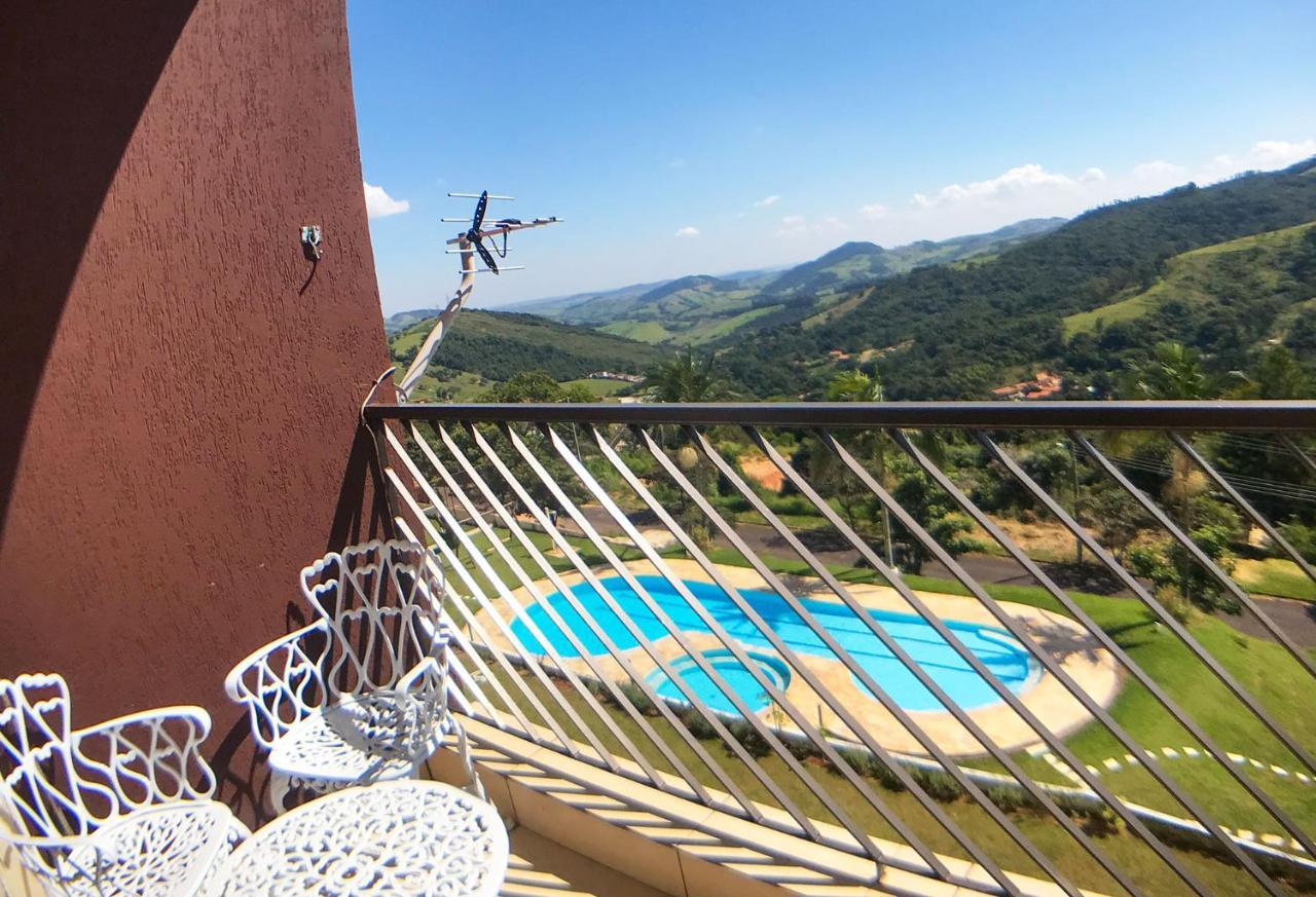 Apto c lazer e linda vista verde Águas de Lindóia Águas de Lindoia Exterior foto